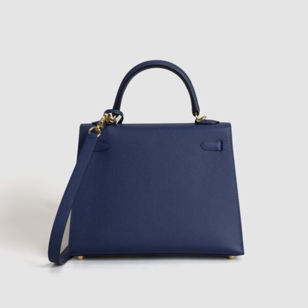DDMode Kelly Sellier 25CM Bags CC73 Blue Saphir Epsom Leather GHW