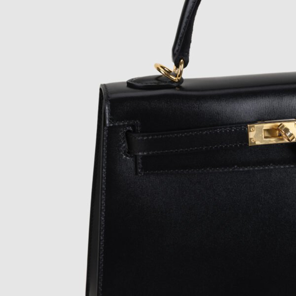 DDMode Kelly Sellier 25CM CC89 Black Box Leather GHW
