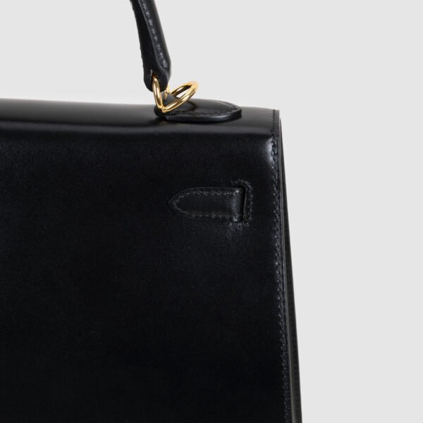 DDMode Kelly Sellier 25CM CC89 Black Box Leather GHW