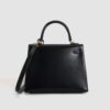 DDMode Kelly Sellier 25CM CC89 Black Box Leather GHW