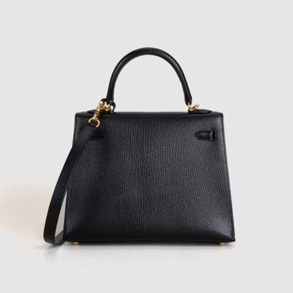 DDMode Kelly Sellier 25CM Chevre Leather CC89 Noir / Black GHW