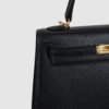DDMode Kelly Sellier 25CM Chevre Leather CC89 Noir / Black GHW