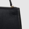 DDMode Kelly Sellier 25CM Chevre Leather CC89 Noir / Black GHW