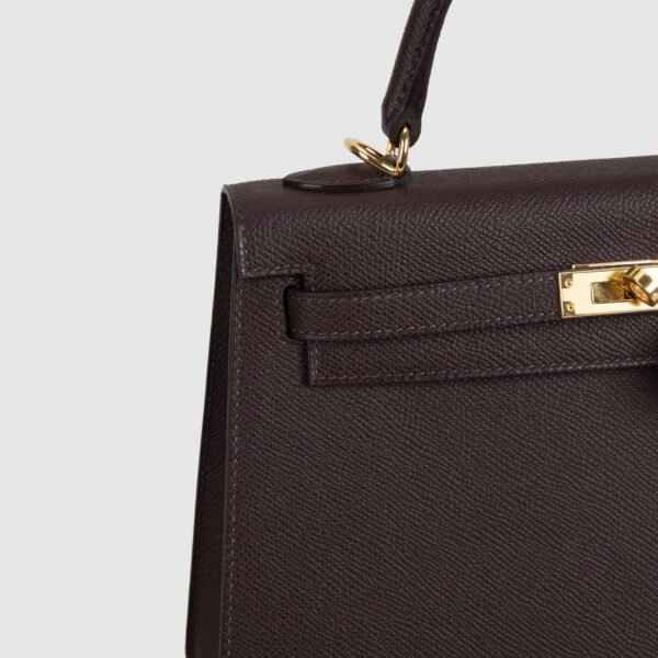 DDMode Kelly Sellier 25CM Epsom Leather 0G Rouge Sellier GHW