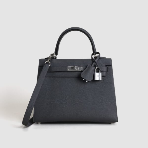 DDMode Kelly Sellier 25CM Epsom Leather CK88 Gris Graphite PHW