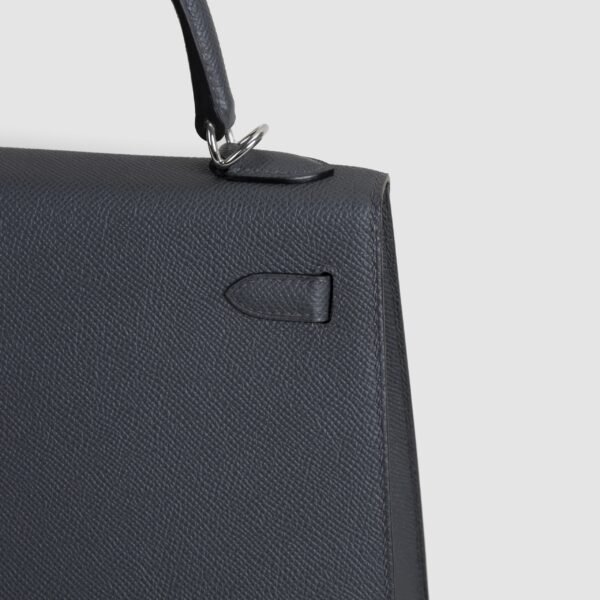 DDMode Kelly Sellier 25CM Epsom Leather CK88 Gris Graphite PHW