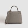 DDMode Kelly Sellier 25CM M8 Gris Asphalt Epsom Leather GHW