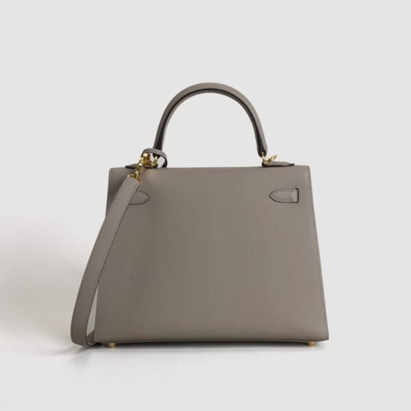 DDMode Kelly Sellier 25CM M8 Gris Asphalt Epsom Leather GHW