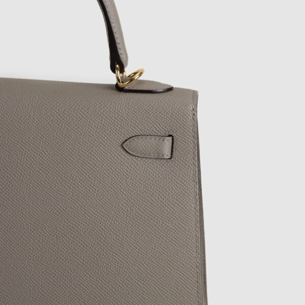 DDMode Kelly Sellier 25CM M8 Gris Asphalt Epsom Leather GHW