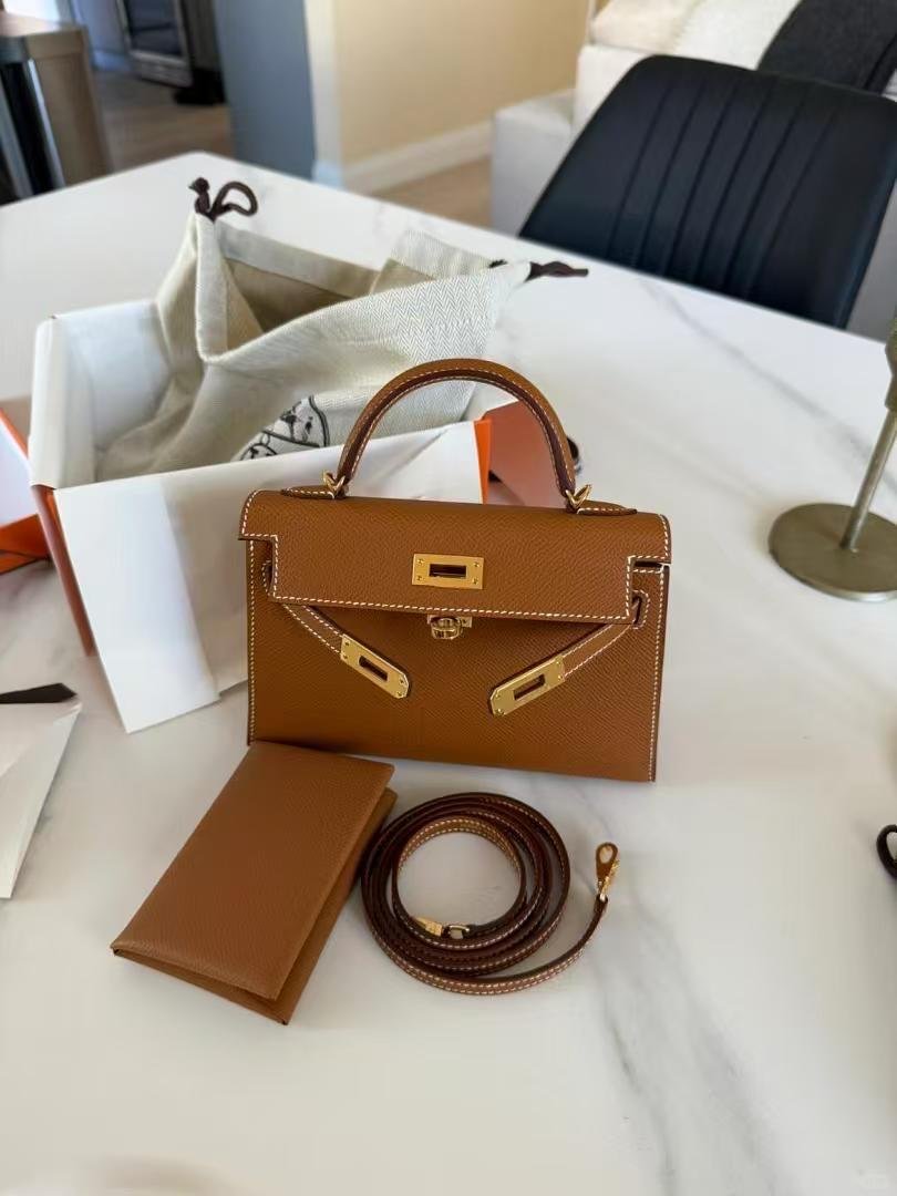 DDMode Mini Kelly Color Gold Bags Reviews 05