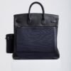 DDMode Birkin Hac Cargo 40 Blue Nuit Swift / Beige Canvas PHW