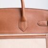 DDMode Birkin Hac Cargo 40 CK37 Gold Swift / Beige Canvas PHW