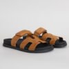 DDMode Shoes Price Suede Leather Chypre Sandals 1H Toffee Size 34-42