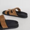 DDMode Shoes Price Suede Leather Chypre Sandals 1H Toffee Size 34-42