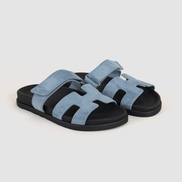 DDMode Shoes Price Suede Leather Chypre Sandals Blue Jean Size 34-42