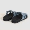 DDMode Shoes Price Suede Leather Chypre Sandals Blue Jean Size 34-42