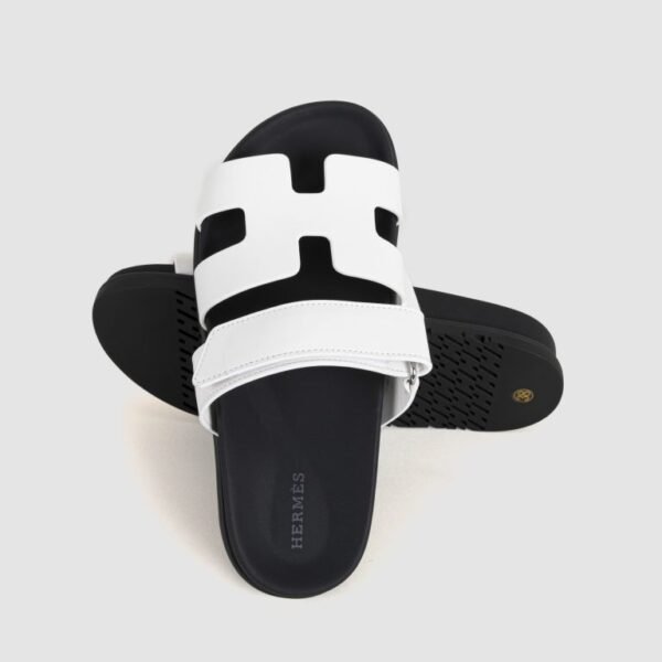 DDMode White Swift Leather Chypre Sandals Shoes Size 34-42 04 DDMode White Swift Leather Chypre Sandals Shoes Size 34-42