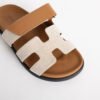 DDMode Women’s Shoes Beige Canvas : 37 Gold Swift Leather Chypre Sandals Size 34-42 03 DDMode Women’s Shoes Beige Canvas / 37 Gold Swift Leather Chypre Sandals Size 34-42