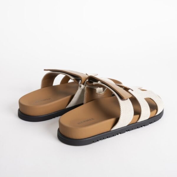 DDMode Women’s Shoes Beige Canvas : 37 Gold Swift Leather Chypre Sandals Size 34-42 04 DDMode Women’s Shoes Beige Canvas / 37 Gold Swift Leather Chypre Sandals Size 34-42